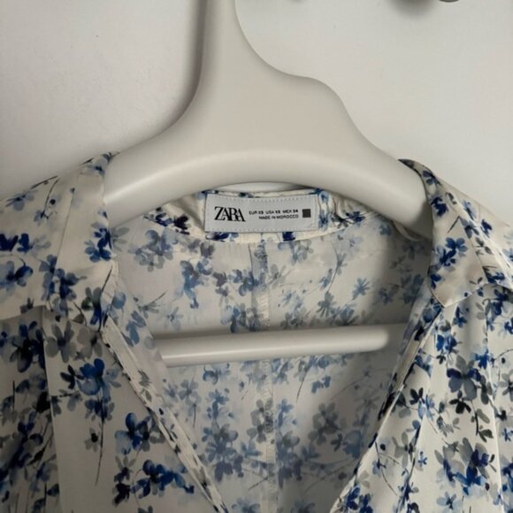 ZARA WOMEN'S SLIM FIT SHIRT sizeXS - Picture 8 of 8